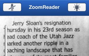 ZoomReader screenshot 1