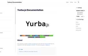 Documentation:
- https://yurba.js.org/docs