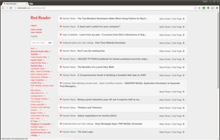Red Reader screenshot 1