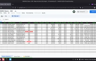 The attached screenshot displays a sample of the raw data columns. The application is designed to extract these specific fields exclusively.