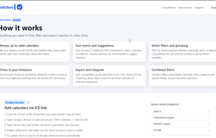 Matchesio screenshot 1