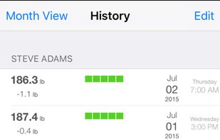 Monitor Your Weight screenshot 2