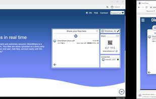 DirectShare.io screenshot 1
