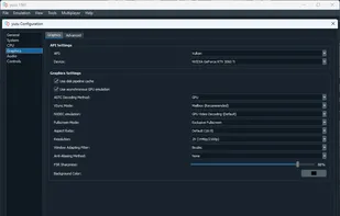 Graphic settings in 1561 build