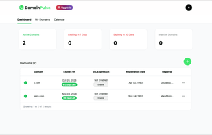 DomainPulse.io screenshot 1
