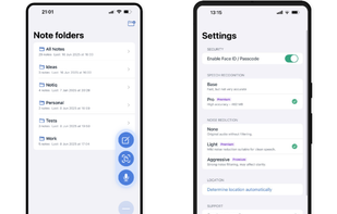 Easily organize your notes with folders, and customize app settings to fit your personal workflow.