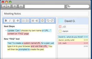 TitanPad screenshot 1