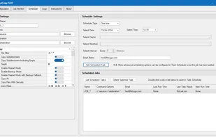 RoboCopy GUI screenshot 2