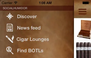 Social Humidor - Cigars & more screenshot 1