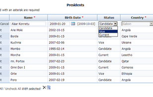 phpGrid screenshot 3