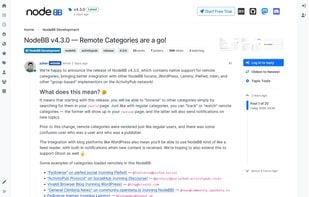 NodeBB screenshot 1