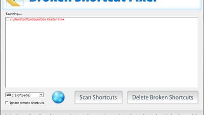 Broken Shortcut Fixer screenshot 1