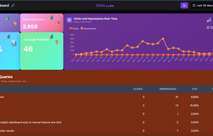1 Click Report screenshot 1