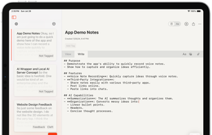 Cleft Notes screenshot 1