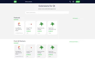 Qt Marketplace screenshot 1