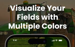 Save, manage, and review your farm fields with detailed GPS-based field records.