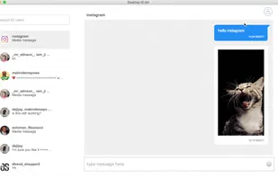 View chat images.