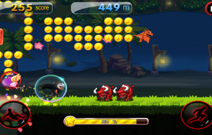 Dragon Ninja Jump screenshot 2