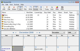 Remind-me screenshot 1