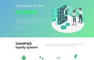 website welcome page