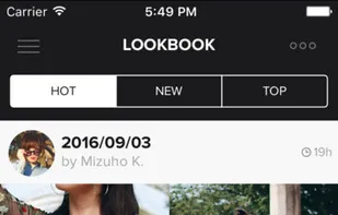 Lookbook screenshot 2