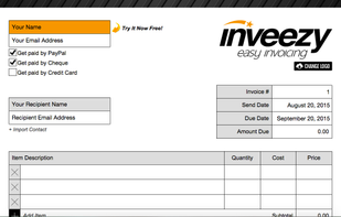 Inveezy.com screenshot 1