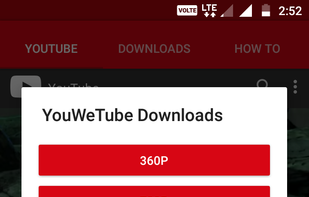 YouWeTube screenshot 2