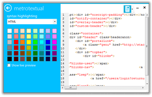 MetroTextual screenshot 3