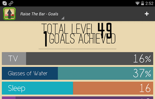 Raise The Bar Goal Tracker screenshot 3