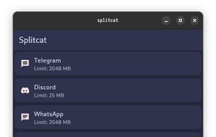 Splitcat screenshot 1