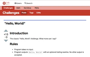 Code Golf (competitive programming) incorporates a leaderboard