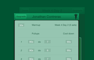 Pull-Ups Coach screenshot 1