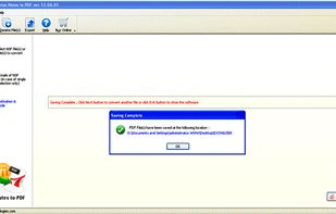 Kernel for Lotus Notes to PDF screenshot 3