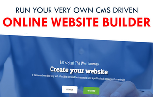HTML5 multiple website builder screenshot 1