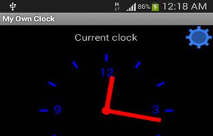 My Own Clock screenshot 3