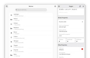 Nucleus Chemical Elements screenshot 1