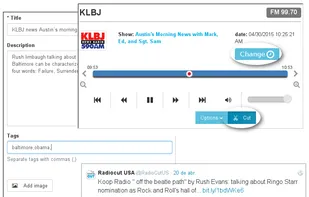 RadioCut screenshot 1