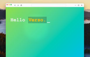 Verso Browser screenshot 1