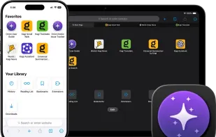 Orion Browser screenshot 2