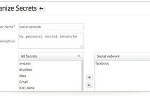 Zoho Vault screenshot 1