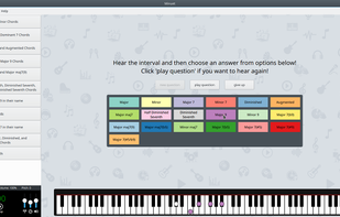 KDE Minuet screenshot 1