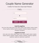 Couple Name Generator