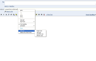 TitleCase Firefox Addon screenshot 1
