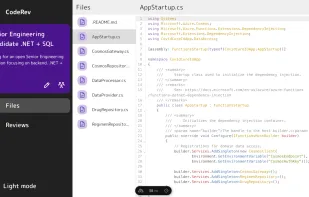 CodeRev screenshot 1