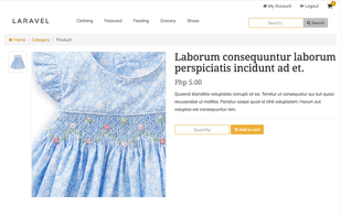 Laracom screenshot 1