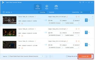 Tipard Mac Video Converter Ultimate screenshot 1