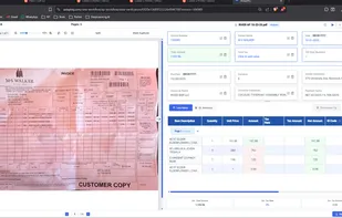 Document Verification Layout
