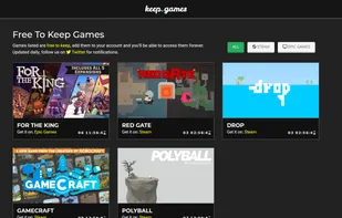 Keep.games screenshot 1