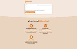 MastoFeed screenshot 1
