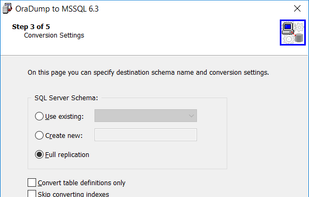 OraDump to MSSQL screenshot 3